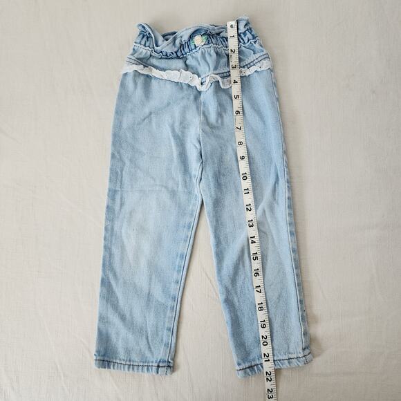 Vintage Girly Paperbag Jeans 3t - Picture 6 of 10